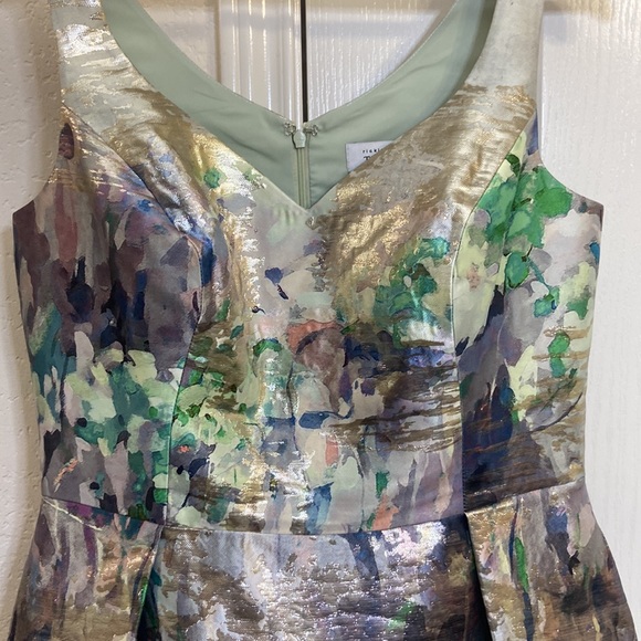 Teri Jon Dress Multicolor - Picture 2 of 5